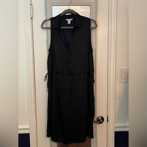 H&M navy blue dress